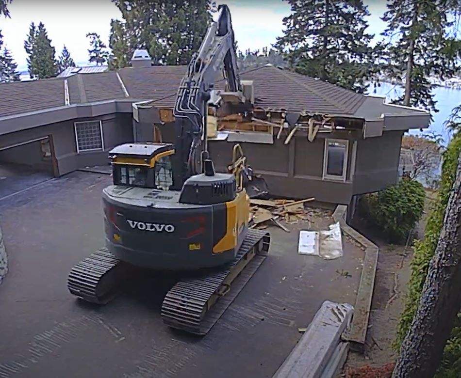 Oak Bay home demolition