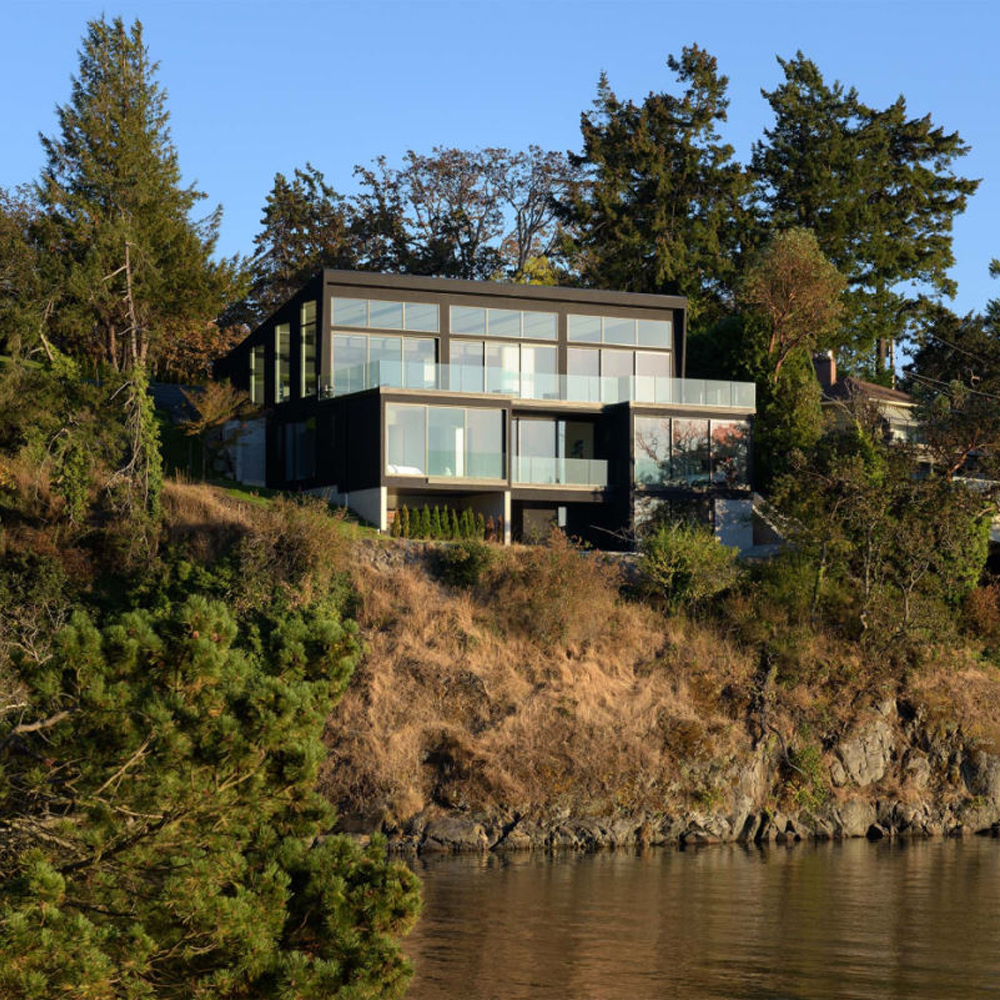 Cadboro Bay Victoria Waterfront custom home